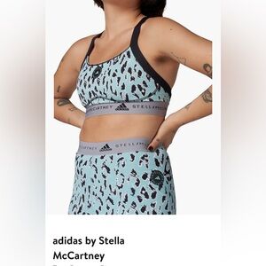 Adidas by Stella McCartney set. Sport bra Large, biker shorts medium